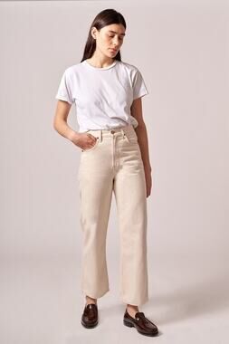 B Sides | Plein Jeans In Clair Natural Denim Straight Leg 24